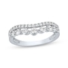 Thumbnail Image 1 of Previously Owned Diamond Contour Ring 1/2 ct tw Round-cut 14K White Gold