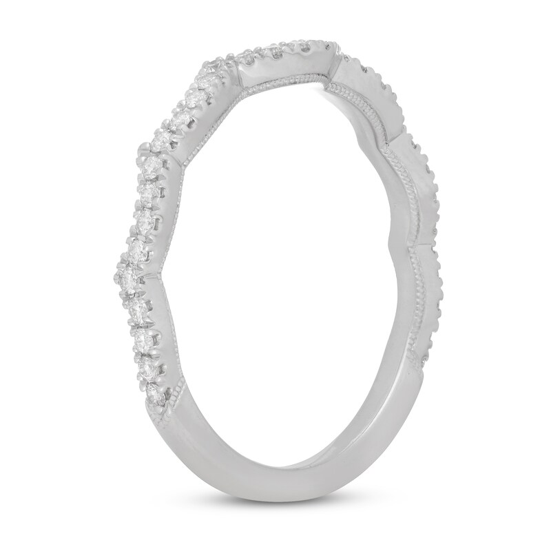 Main Image 2 of Previously Owned Neil Lane Diamond Wedding Band 1/5 ct tw Round-cut 14K White Gold