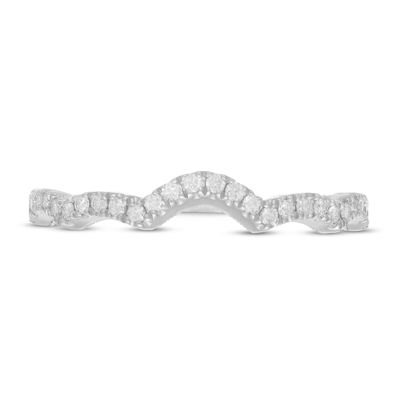 Main Image 3 of Previously Owned Neil Lane Diamond Wedding Band 1/5 ct tw Round-cut 14K White Gold
