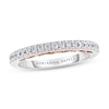 Thumbnail Image 1 of Previously Owned Adrianna Papell Diamond Wedding Band 1/4 ct tw 14K Two-Tone Gold