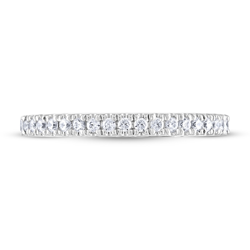 Main Image 3 of Previously Owned Adrianna Papell Diamond Wedding Band 1/4 ct tw 14K Two-Tone Gold