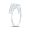 Thumbnail Image 2 of Previously Owned Diamond Enhancer Ring 3/8 ct tw Round-cut 14K White Gold