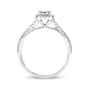 Thumbnail Image 3 of Previously Owned Diamond Promise Ring 1/3 ct tw Round-cut 10K White Gold