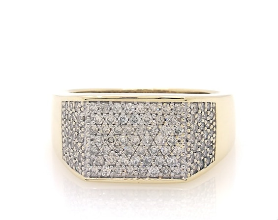 Previously Owned Men's Wedding Band Diamond 1-1/4 ct tw 10K Yellow Gold