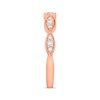 Thumbnail Image 2 of Previously Owned Diamond Wedding Band 1/5 ct tw Round-cut 14K Rose Gold
