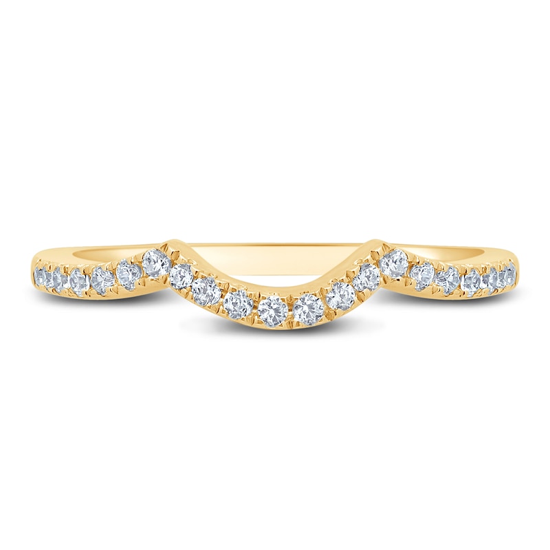 Main Image 2 of Previously Owned Diamond Wedding Band 1/6 ct tw Round-cut 14K Yellow Gold