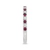Thumbnail Image 2 of Previously Owned Neil Lane Ruby Anniversary Band 1/5 ct tw Round-cut Diamonds 14K White Gold Size 9.5