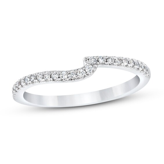 Previously Owned Diamond Wedding Band 1/ ct tw Round-cut 14K White Gold