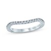 Thumbnail Image 1 of Previously Owned Monique Lhuillier Bliss Diamond Contour Anniversary Band 1/4 ct tw Round-cut 18K White Gold