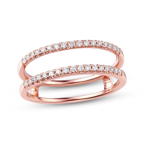 Previously Owned Diamond Enhancer Ring 1/4 ct tw Round-cut 14K Rose Gold