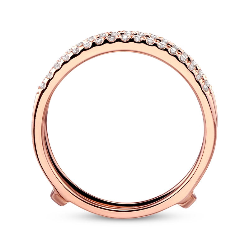 Main Image 3 of Previously Owned Diamond Enhancer Ring 1/4 ct tw Round-cut 14K Rose Gold