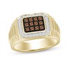 Thumbnail Image 1 of Previously Owned Men's Diamond Ring 1/2 ct tw Round-cut 10K Yellow Gold