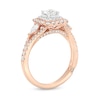 Thumbnail Image 2 of Previously Owned Monique Lhuillier Bliss Diamond Engagement Ring 1-1/6 ct tw Round & Pear-Shaped 18K Two-Tone Gold