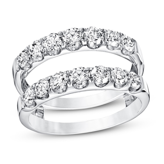 Previously Owned Diamond Enhancer Ring 1-1/2 ct tw Diamonds 14K White Gold