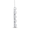Thumbnail Image 2 of Previously Owned Diamond Necklace 1 ct tw 10K White Gold 18&quot;