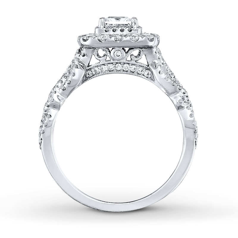 Main Image 2 of Previously Owned Neil Lane Engagement Ring 1-1/8 ct tw Diamonds 14K White Gold