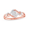 Thumbnail Image 1 of Previously Owned Diamond Ring 1/8 ct tw Round-cut 10K Rose Gold