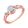 Thumbnail Image 2 of Previously Owned Diamond Ring 1/8 ct tw Round-cut 10K Rose Gold