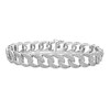 Thumbnail Image 1 of Previously Owned Men's Diamond Bracelet 1 ct tw Sterling Silver 8.5&quot;