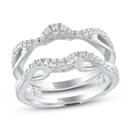 Previously Owned Diamond Enhancer Ring 1/3 ct tw 14K White Gold