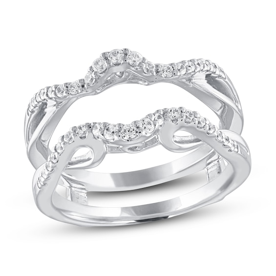 Previously Owned Diamond Enhancer Ring 1/3 ct tw 14K White Gold