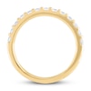 Thumbnail Image 2 of Previously Owned THE LEO Diamond Wedding Band 1/2 ct tw Round-cut 14K Yellow Gold