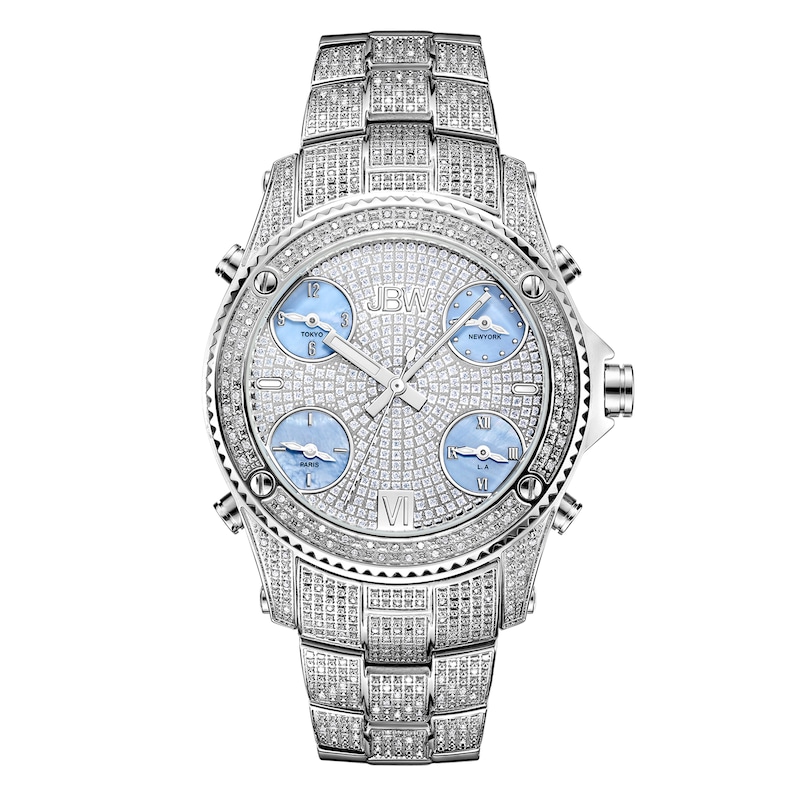 Main Image 1 of Previously Owned Men's JBW Jet Setter Watch JB-6213-C