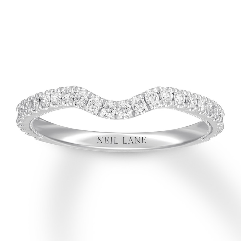 Main Image 1 of Previously Owned Neil Lane Studio Diamond Wedding Band 1/3 ct tw 14K White Gold