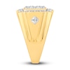 Thumbnail Image 3 of Previously Owned Men's Diamond Ring 1-1/2 ct tw Round-cut 10K Two-Tone Gold