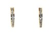 Thumbnail Image 1 of Previously Owned Diamond Hoop Earrings 1/6 carat tw 10K Yellow Gold