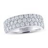 Thumbnail Image 0 of Previously Owned THE LEO Diamond Anniversary Ring 2 ct tw Round-cut 14K White Gold