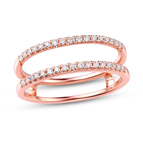 Previously Owned Diamond Enhancer Ring 1/4 ct tw Round-cut 14K Rose Gold
