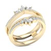 Thumbnail Image 2 of Previously Owned Diamond Enhancer Band 1/2 ct tw Round/Marquise/Baguette 14K Yellow Gold