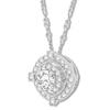 Thumbnail Image 2 of Previously Owned Emmy London Diamond Necklace 1/2 ct tw 10K White Gold 20"