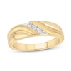 Thumbnail Image 1 of Previously Owned Men's Diamond Wedding Band 1/10 ct tw 10K Yellow Gold