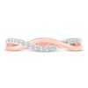 Thumbnail Image 2 of Previously Owned Diamond Stacking Ring 1/10 ct tw Round-cut 10K Rose Gold
