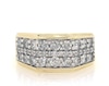 Thumbnail Image 1 of Previously Owned Men's Diamond Wedding Band 2 ct tw Round-cut 10K Yellow Gold