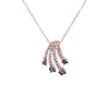 Thumbnail Image 1 of Previously Owned Le Vian Diamond Necklace 1/2 ct tw 14K Strawberry Gold 18&quot;