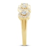 Thumbnail Image 2 of Previously Owned Diamond Halo Ring 1/2 ct tw 10K Yellow Gold Size 5