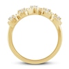 Thumbnail Image 3 of Previously Owned Diamond Halo Ring 1/2 ct tw 10K Yellow Gold Size 5
