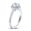 Thumbnail Image 2 of Previously Owned THE LEO Ideal Cut Diamond Engagement Ring 1-1/3 ct tw 14K White Gold