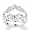 Thumbnail Image 1 of Previously Owned Diamond Enhancer Ring 5/8 ct tw Round-cut 14K White Gold