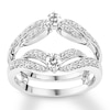 Thumbnail Image 4 of Previously Owned Diamond Enhancer Ring 5/8 ct tw Round-cut 14K White Gold