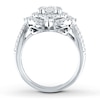 Thumbnail Image 2 of Previously Owned Diamond Engagement Ring 1-1/4 ct tw Round-cut 14K White Gold