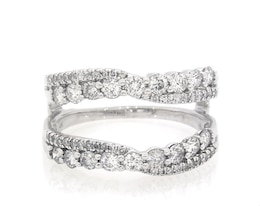 Previously Owned Diamond Enhancer Ring 1-1/5 ct tw 14K White Gold
