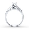 Thumbnail Image 2 of Previously Owned Diamond Bridal Set 1/2 carat tw 10K White Gold