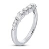 Thumbnail Image 2 of Previously Owned Diamond Contour Anniversary Ring 1/4 ct tw 14K White Gold