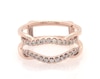 Thumbnail Image 1 of Previously Owned Diamond Enhancer Ring 1/5 ct tw 14K Rose Gold Size 7