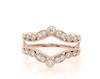 Thumbnail Image 1 of Previously Owned Diamond Enhancer Ring 1/2 ct tw 14K Rose Gold Size 7
