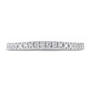 Thumbnail Image 2 of Previously Owned THE LEO Diamond Wedding Band 1/5 ct tw 14K White Gold